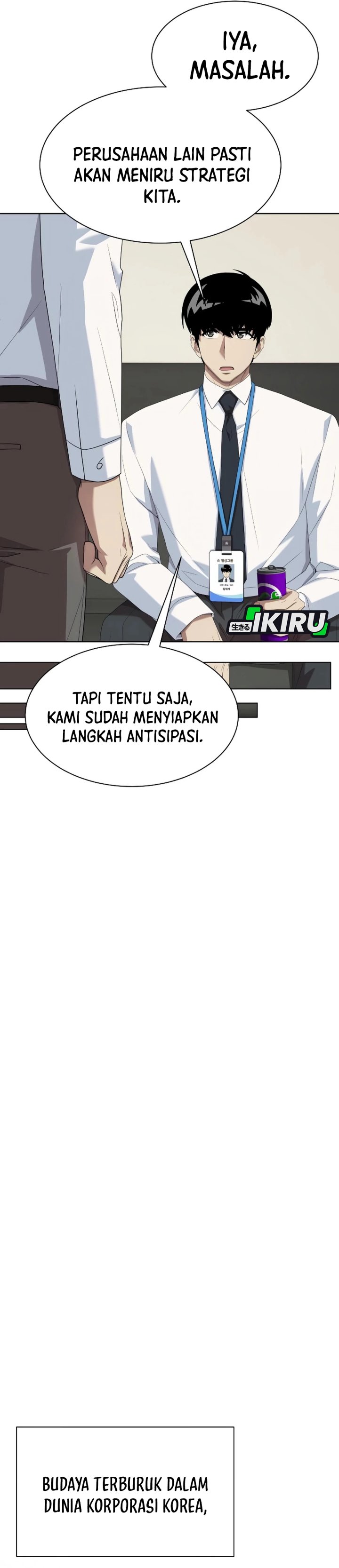 Becoming a Legendary Ace Employee Chapter 104 Bahasa Indonesia