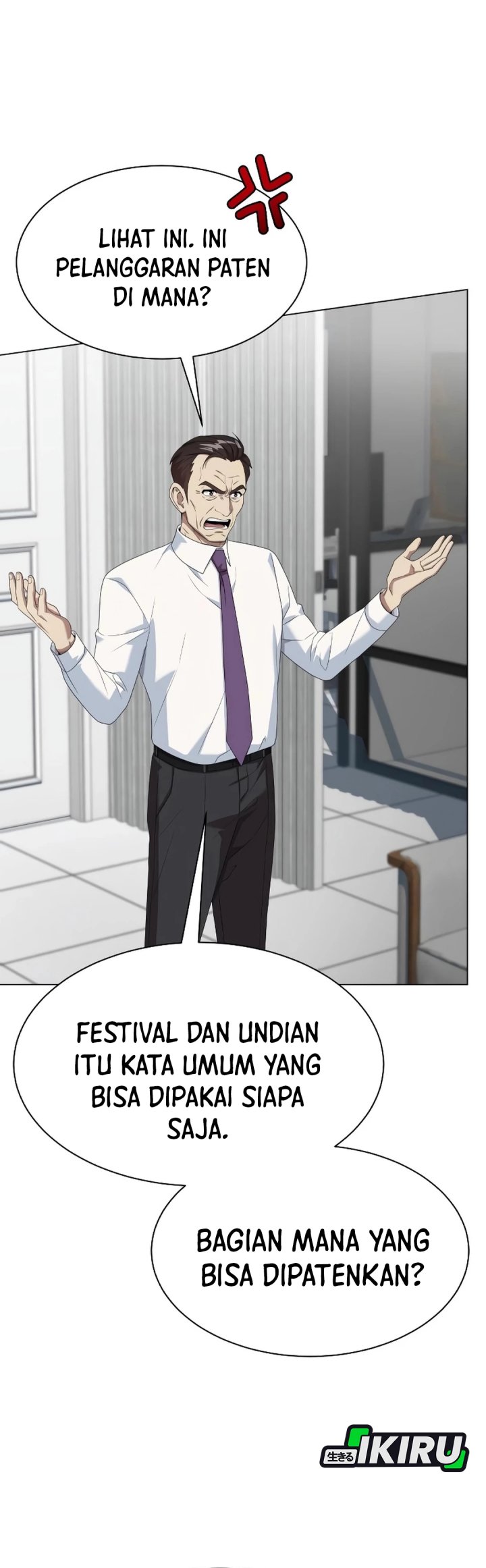 Becoming a Legendary Ace Employee Chapter 104 Bahasa Indonesia