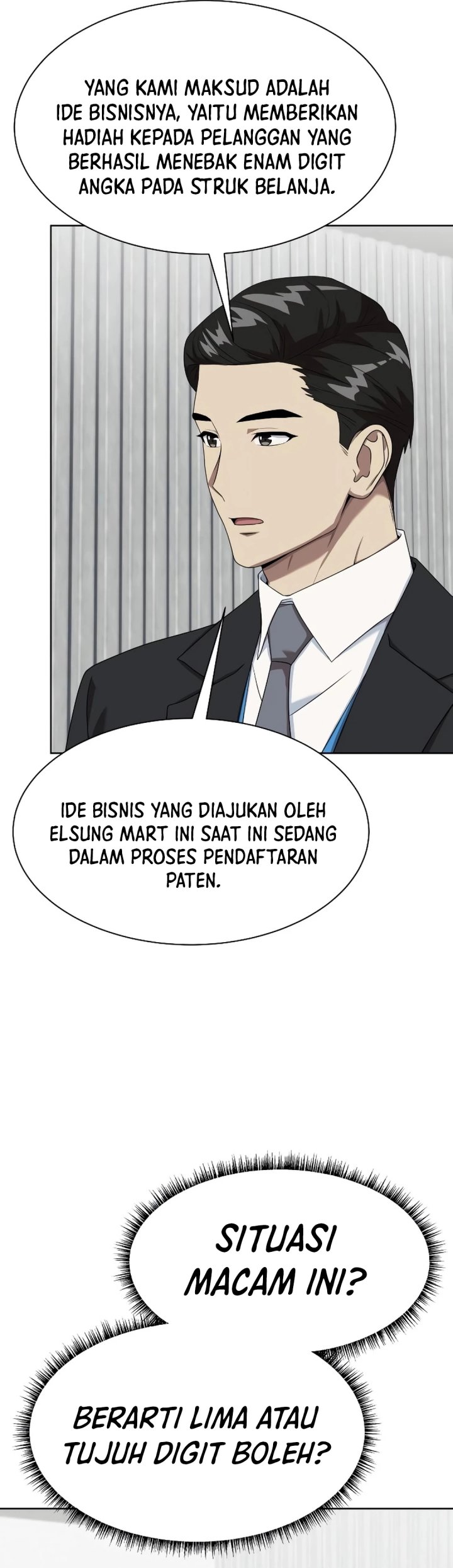 Becoming a Legendary Ace Employee Chapter 104 Bahasa Indonesia