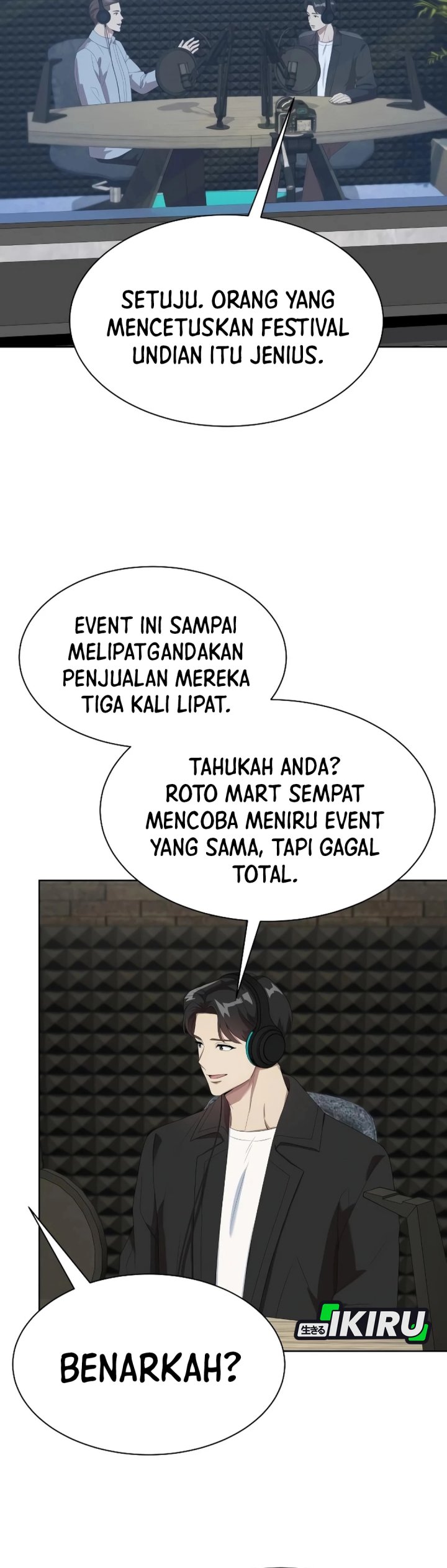 Becoming a Legendary Ace Employee Chapter 104 Bahasa Indonesia