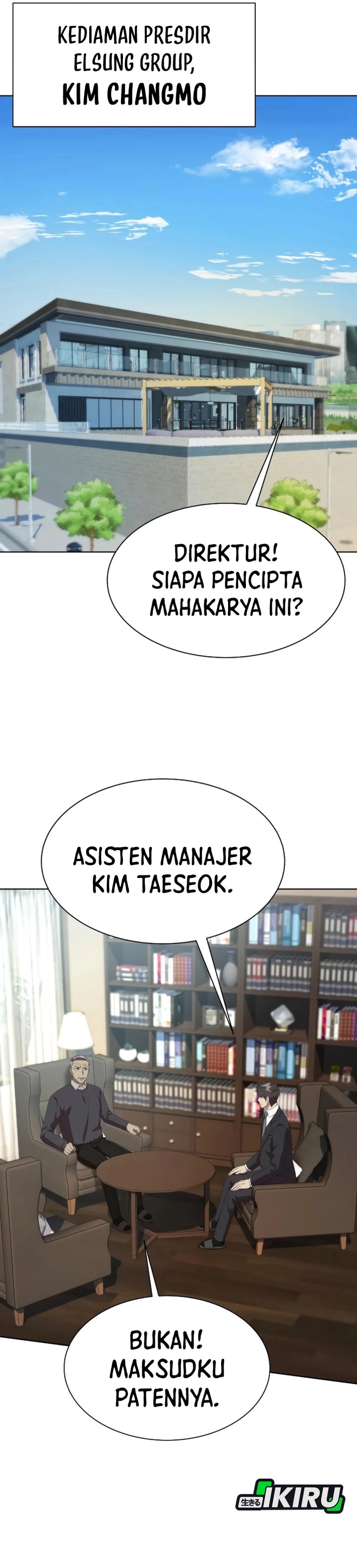 Becoming a Legendary Ace Employee Chapter 104 Bahasa Indonesia