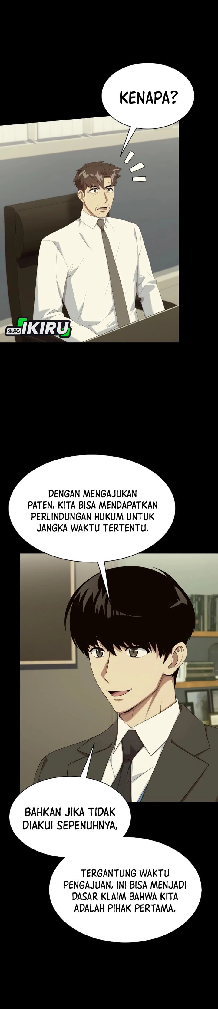 Becoming a Legendary Ace Employee Chapter 104 Bahasa Indonesia