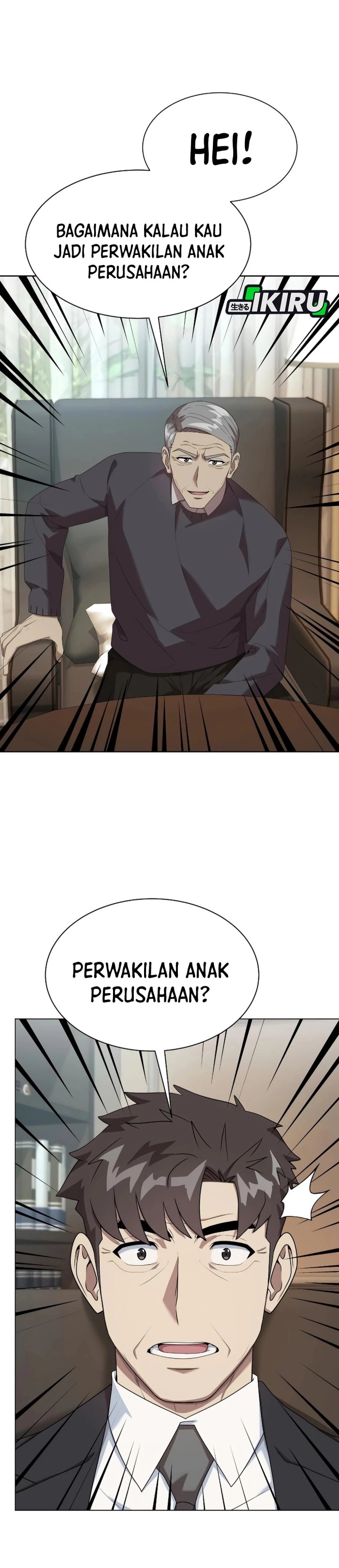 Becoming a Legendary Ace Employee Chapter 104 Bahasa Indonesia