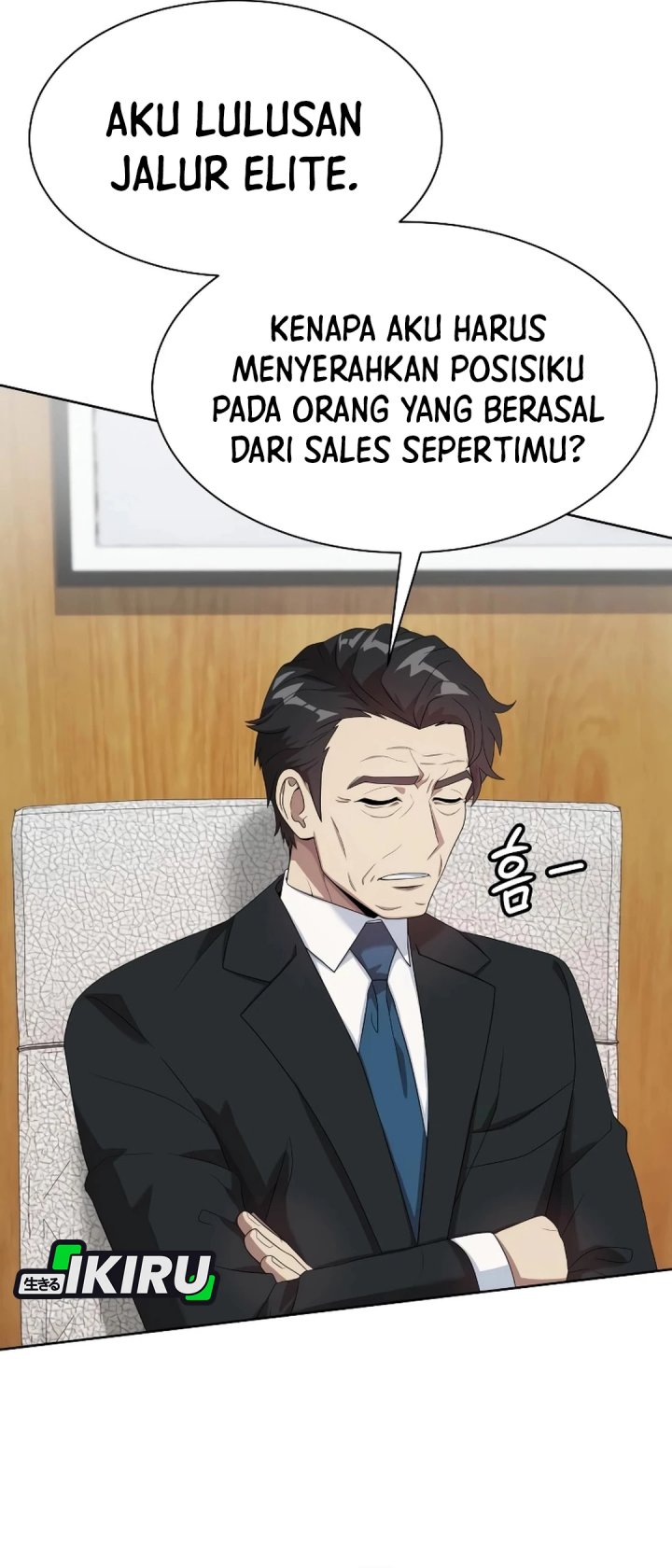 Becoming a Legendary Ace Employee Chapter 104 Bahasa Indonesia