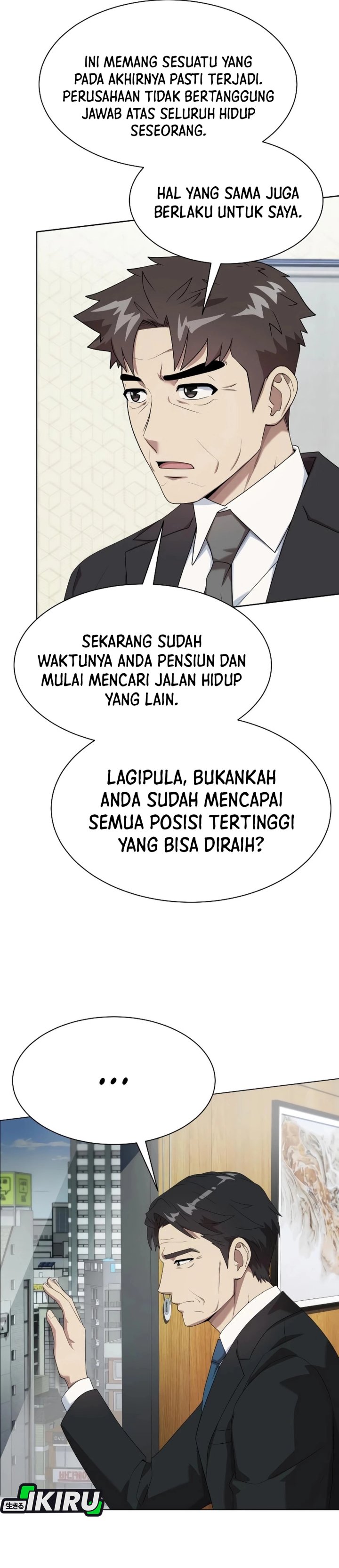 Becoming a Legendary Ace Employee Chapter 104 Bahasa Indonesia