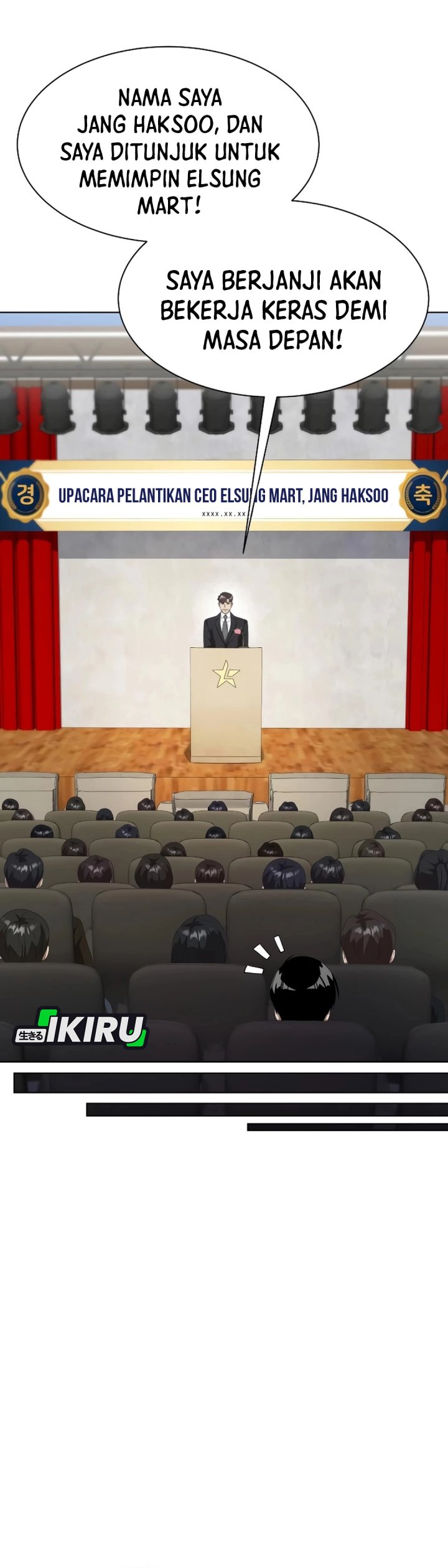 Becoming a Legendary Ace Employee Chapter 104 Bahasa Indonesia