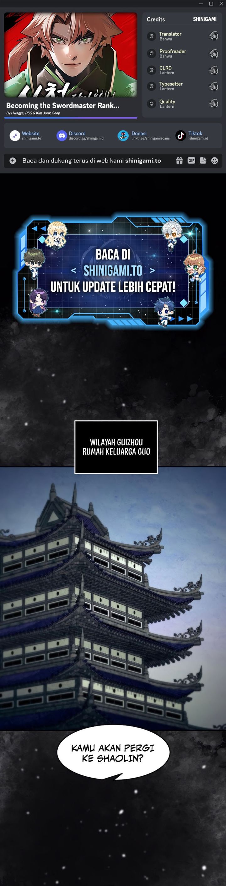 Becoming the Swordmaster Rank Young Lord of the Sichuan Tang Family Chapter 80 Bahasa Indonesia