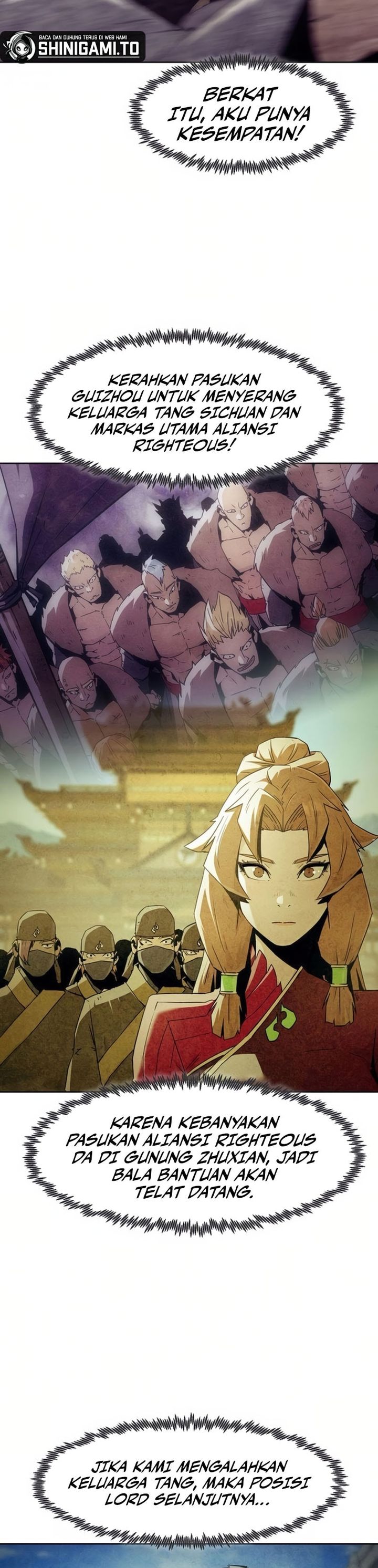 Becoming the Swordmaster Rank Young Lord of the Sichuan Tang Family Chapter 80 Bahasa Indonesia