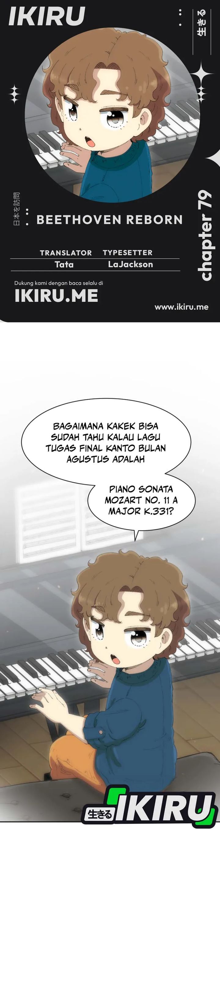 Beethoven Reborn Chapter 79 Bahasa Indonesia