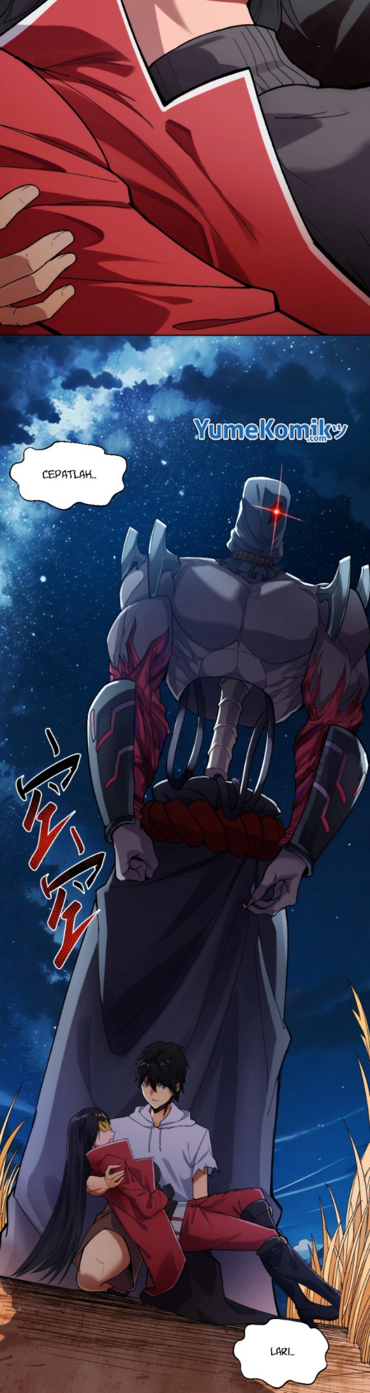 Began With a Bang, I Relied on Killing Monsters to Lengthen My Life Chapter 04 Bahasa Indonesia