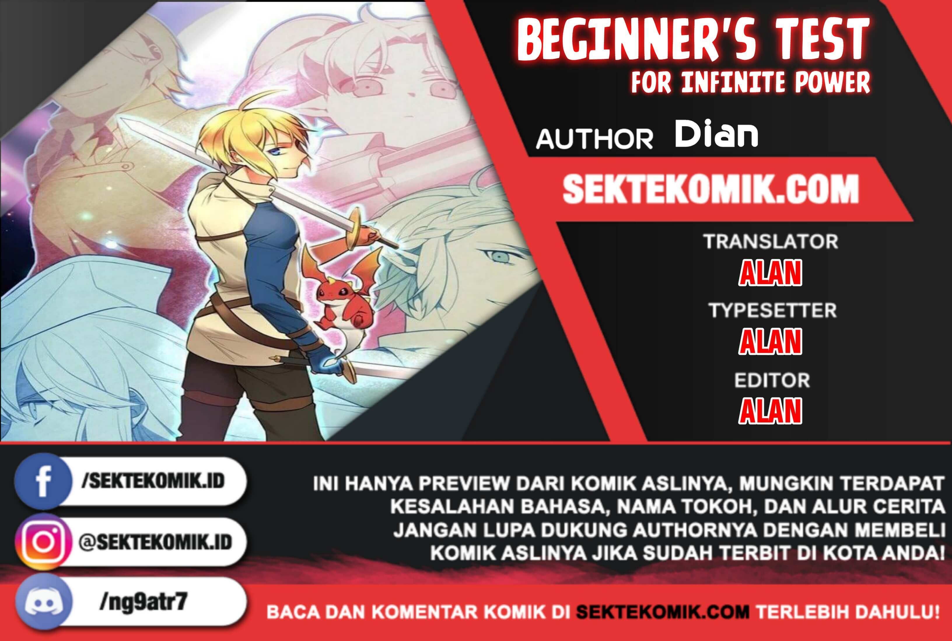 Beginner’s Test For Infinite Power chapter 22