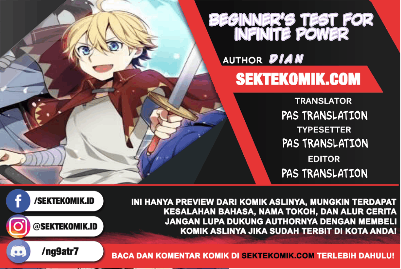 Beginner’s Test For Infinite Power chapter 36
