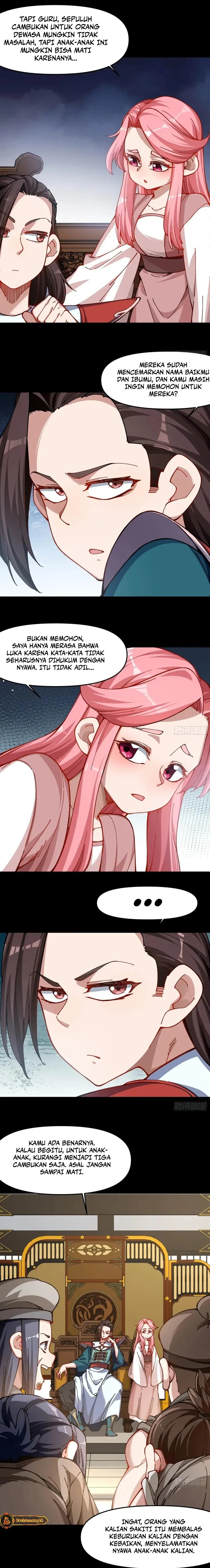 Being Pathetic, My Disciples Keep Me Alive Chapter 44 Bahasa Indonesia