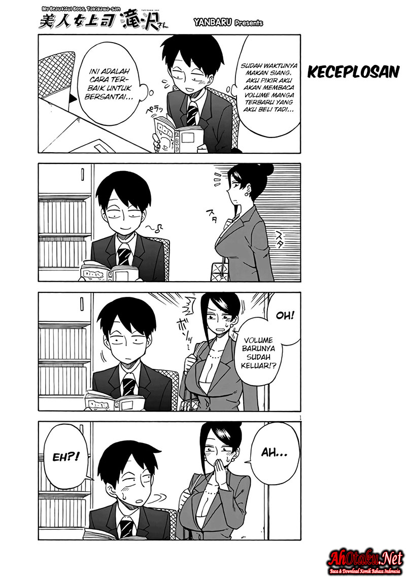 Bijin Onna Joushi Takizawa-san Chapter 07 Bahasa Indonesia