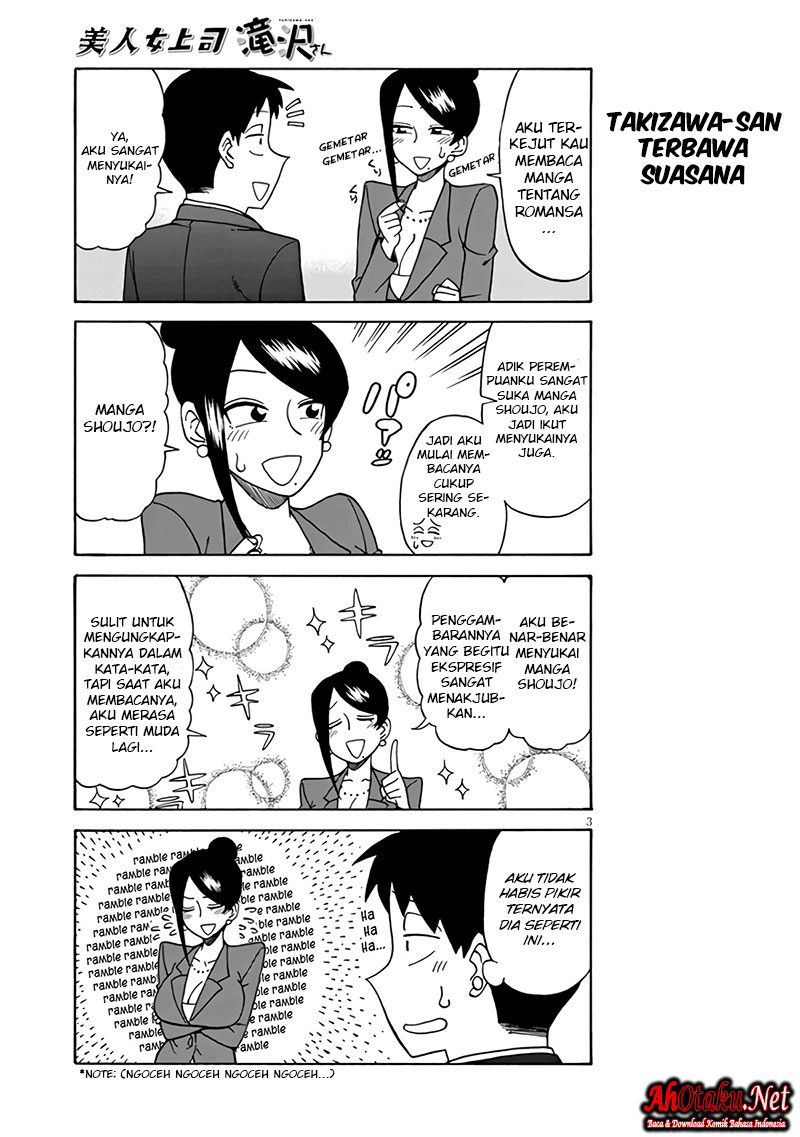 Bijin Onna Joushi Takizawa-san Chapter 07 Bahasa Indonesia