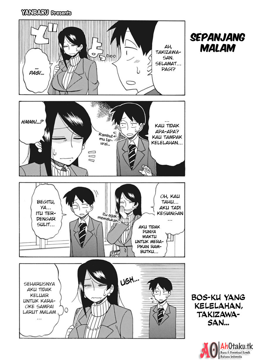 Bijin Onna Joushi Takizawa-san Chapter 13 Bahasa Indonesia
