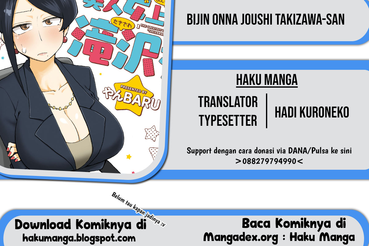 Bijin Onna Joushi Takizawa-san Chapter 26 Bahasa Indonesia