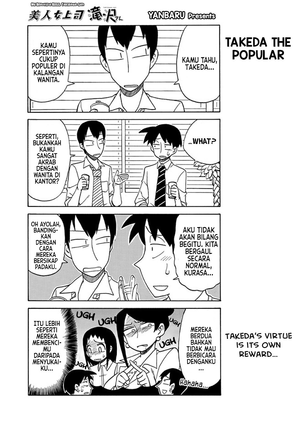 Bijin Onna Joushi Takizawa-san Chapter 26 Bahasa Indonesia