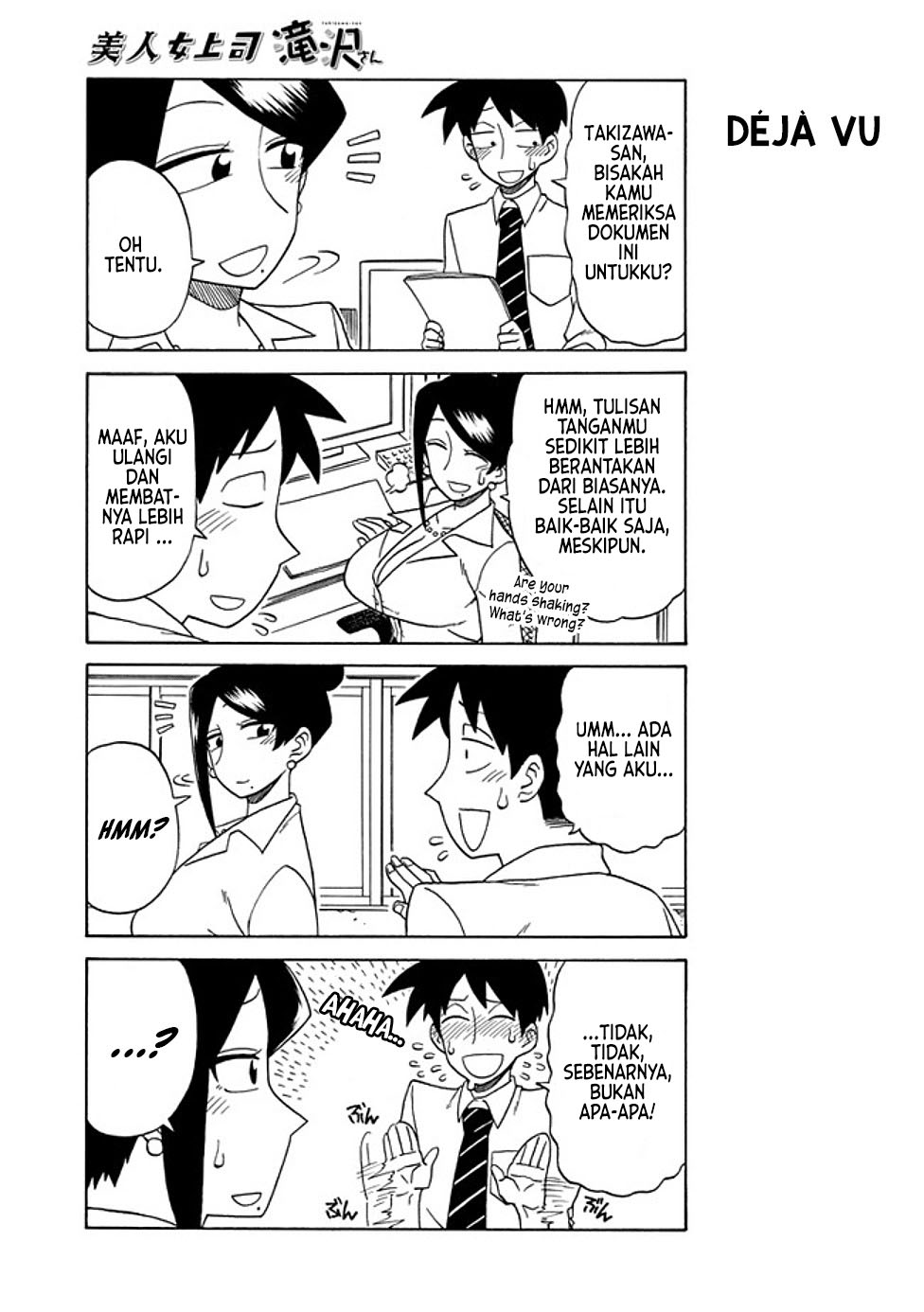 Bijin Onna Joushi Takizawa-san Chapter 26 Bahasa Indonesia