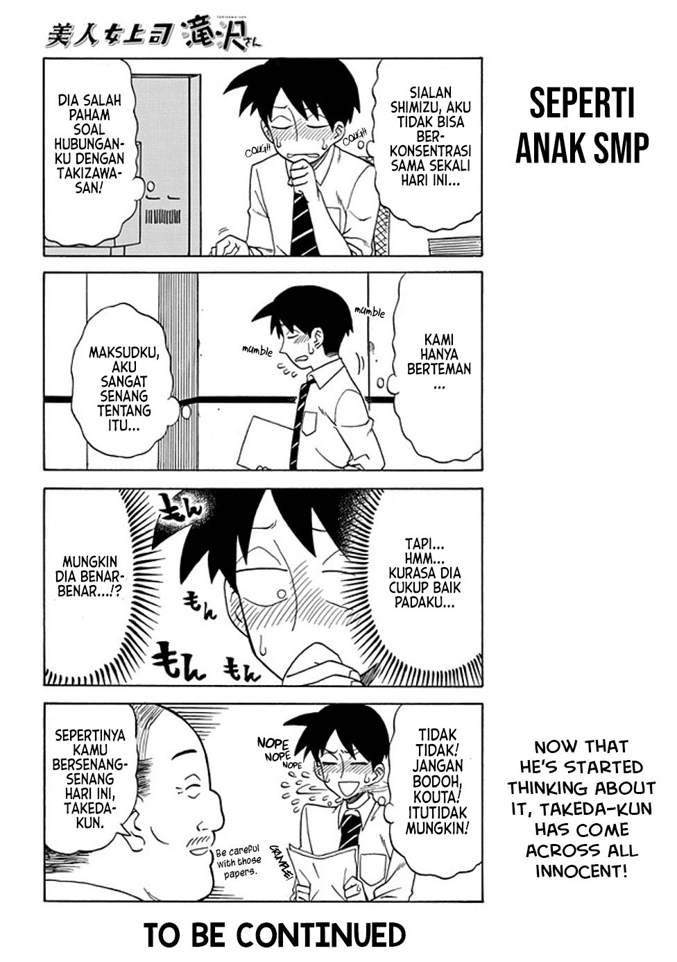 Bijin Onna Joushi Takizawa-san Chapter 26 Bahasa Indonesia