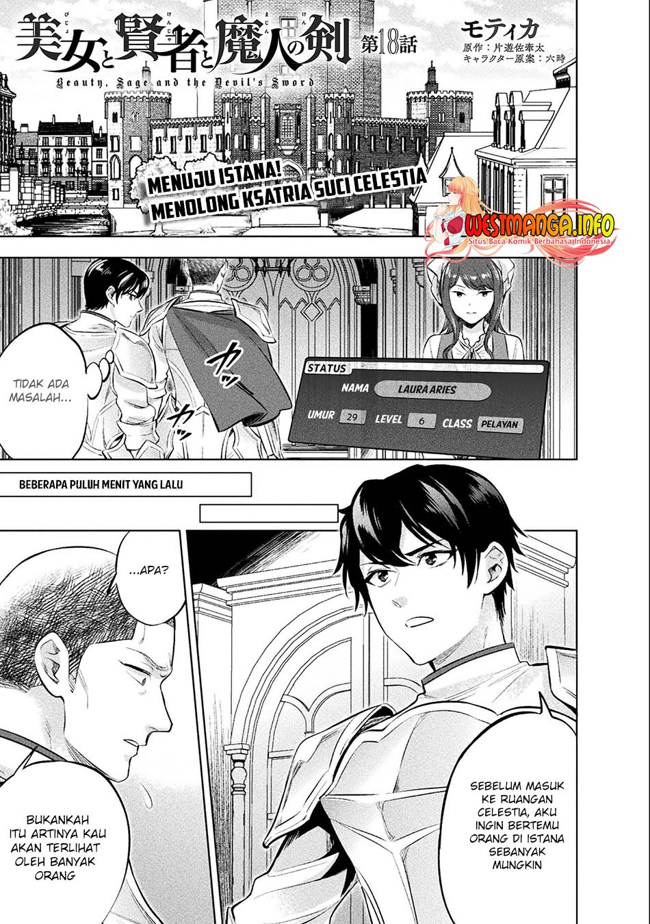 Bijo to Kenja to Majin no Ken Chapter 18 Bahasa Indonesia