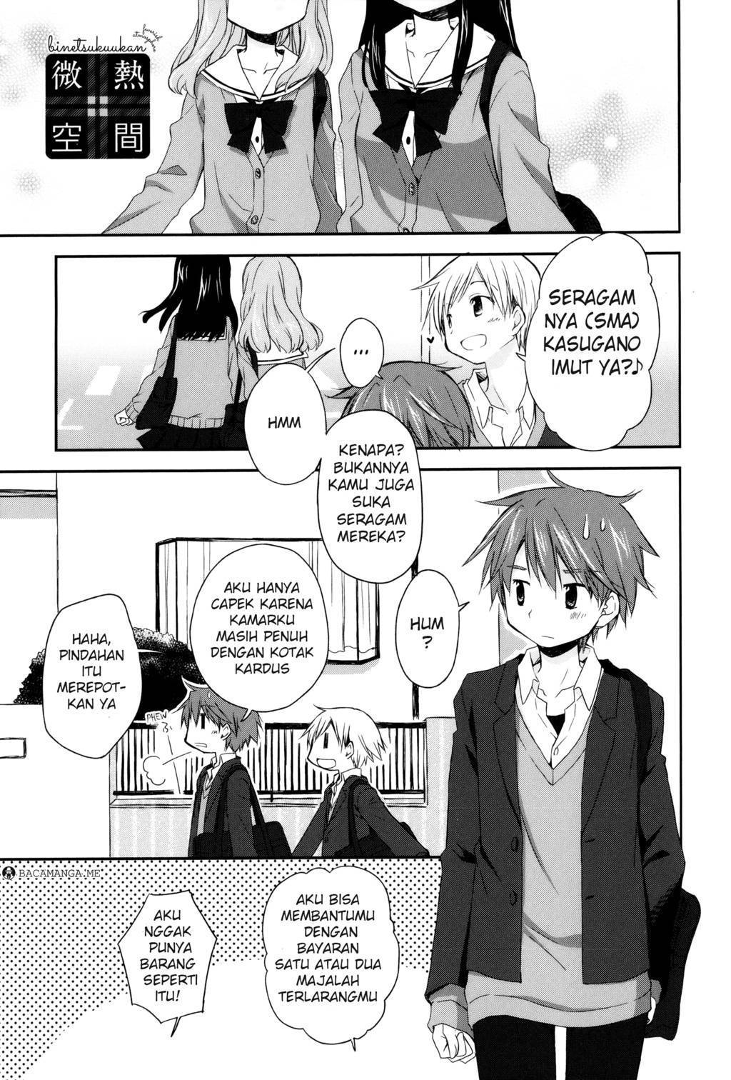 Binetsu Kuukan Chapter 01 Bahasa Indonesia