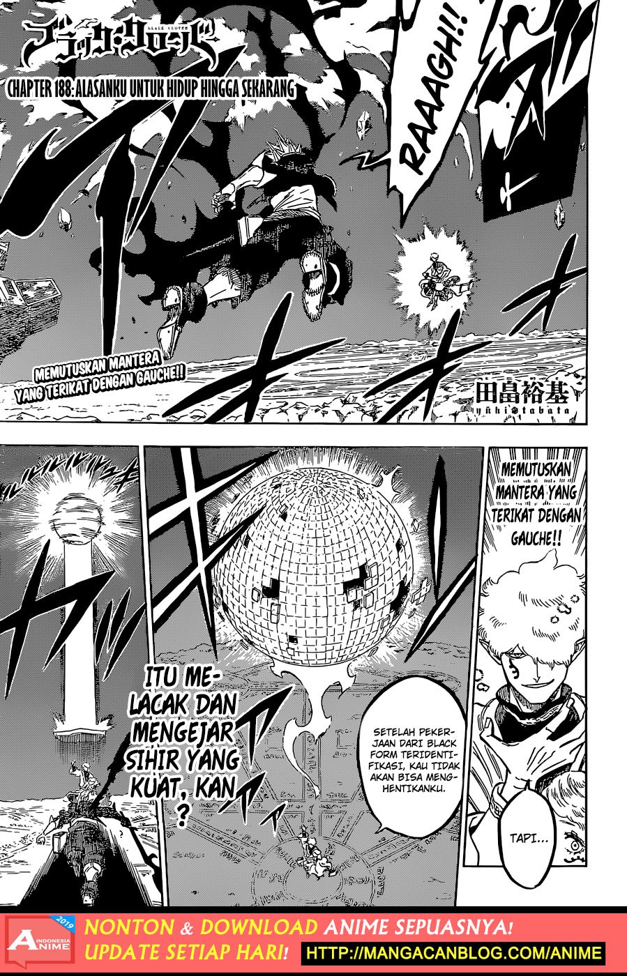 Black Clover Chapter 188 Bahasa Indonesia