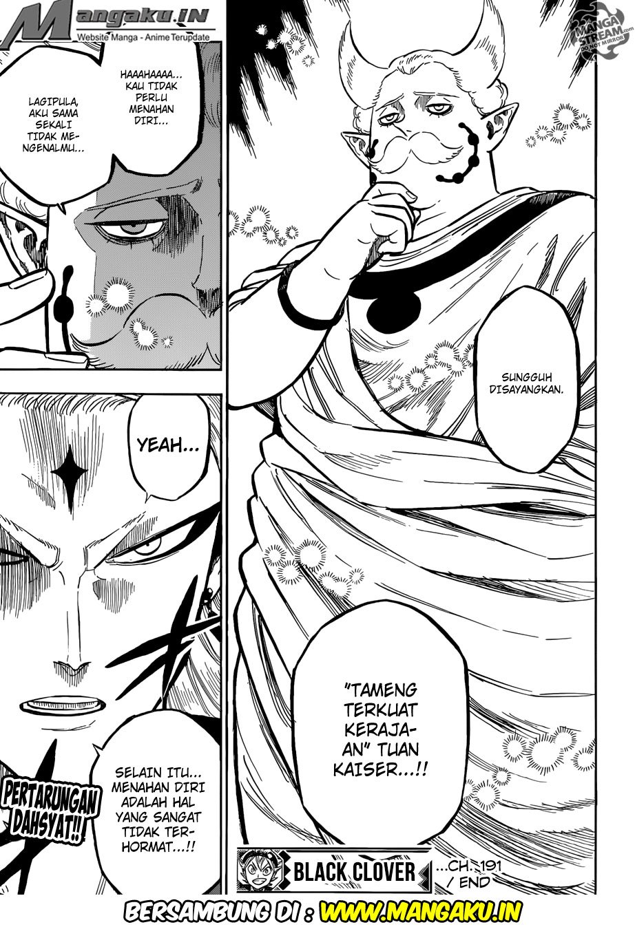 Black Clover Chapter 191 Bahasa Indonesia