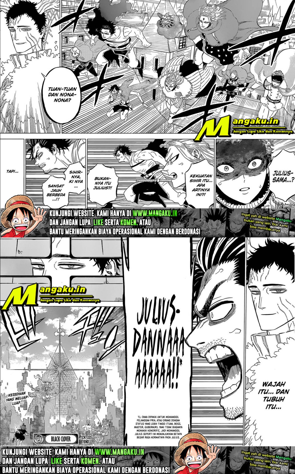 Black Clover Chapter 335 Bahasa Indonesia