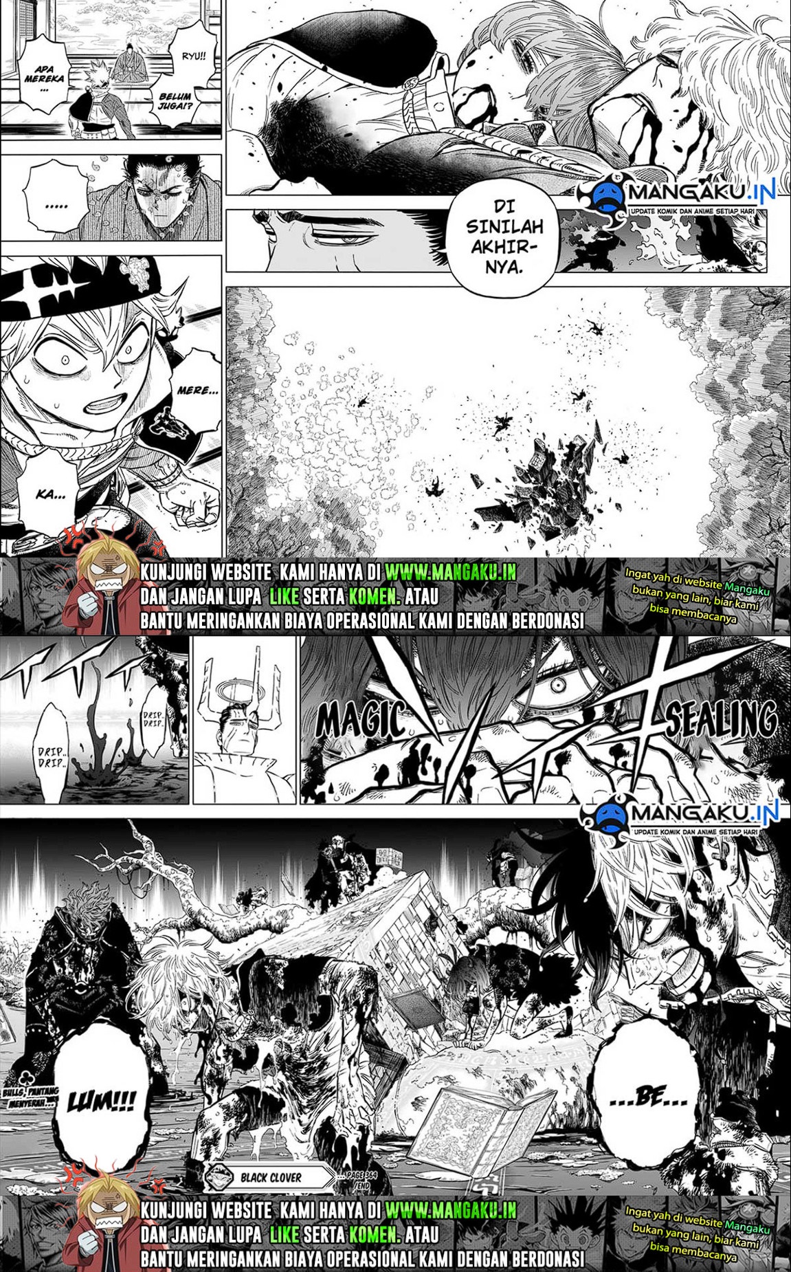 Black Clover Chapter 364 Bahasa Indonesia