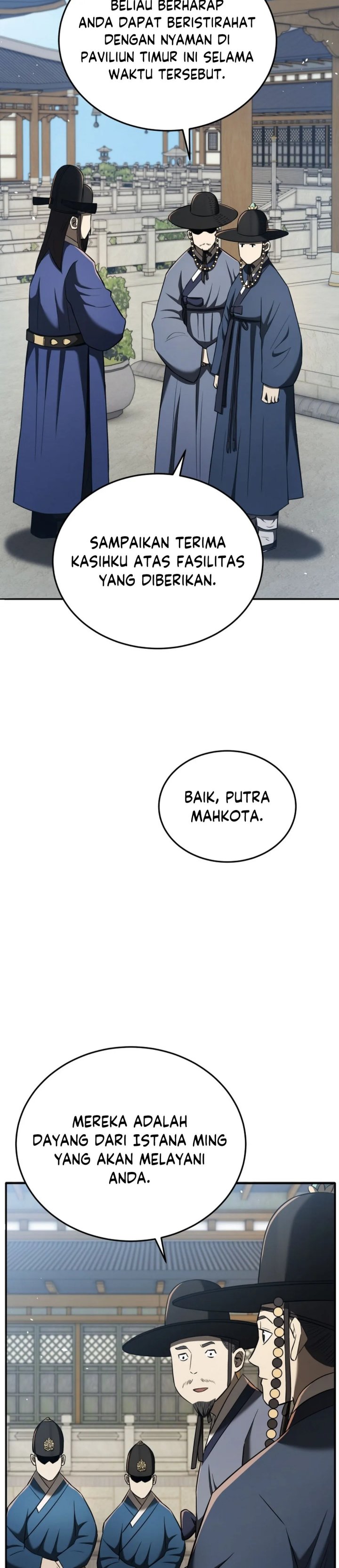 Black Corporation: Joseon Chapter 119 Bahasa Indonesia