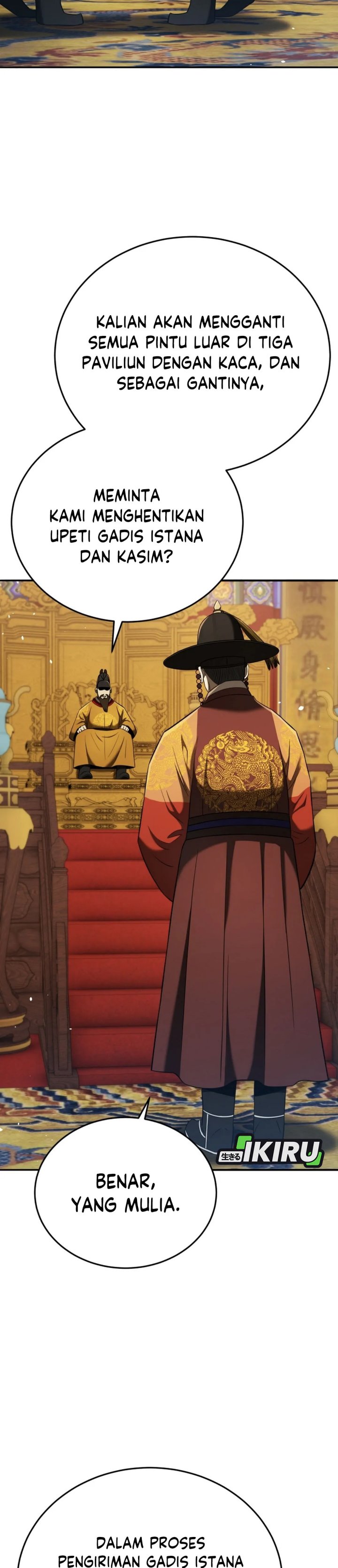 Black Corporation: Joseon Chapter 119 Bahasa Indonesia