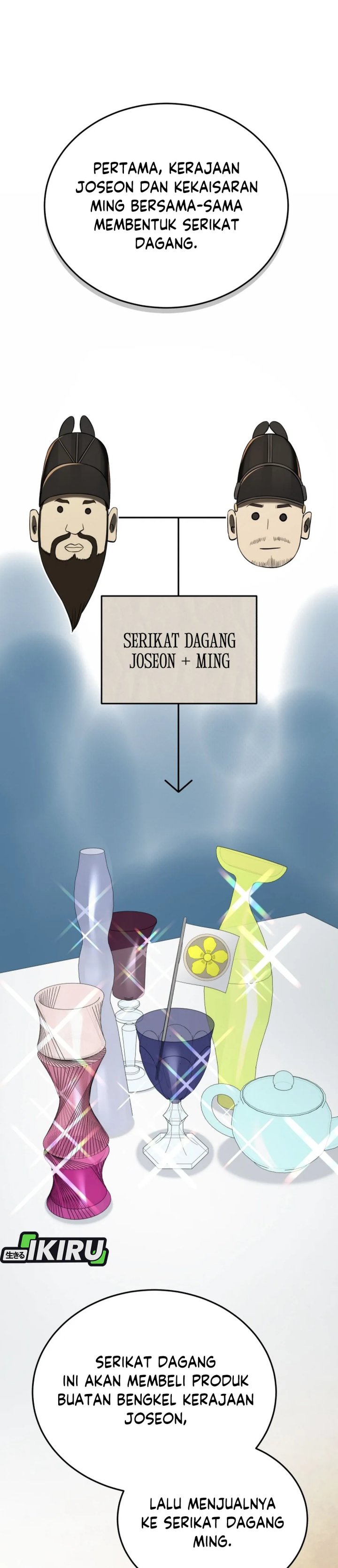 Black Corporation: Joseon Chapter 119 Bahasa Indonesia