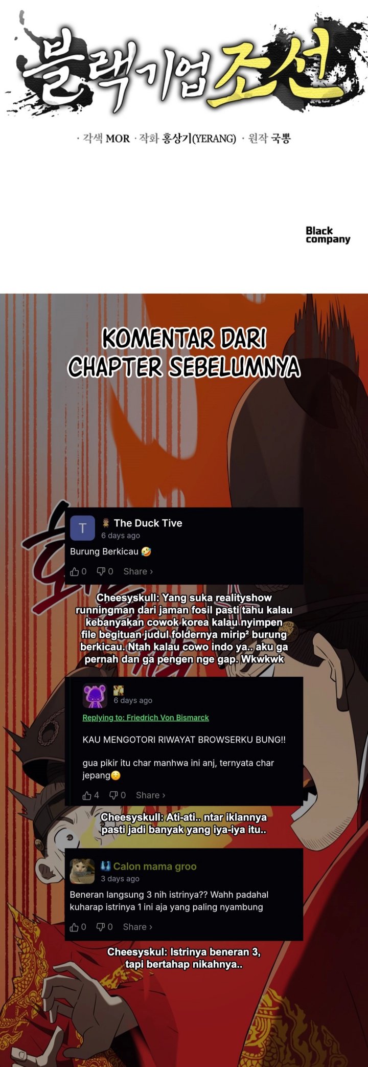 Black Corporation: Joseon chapter 124