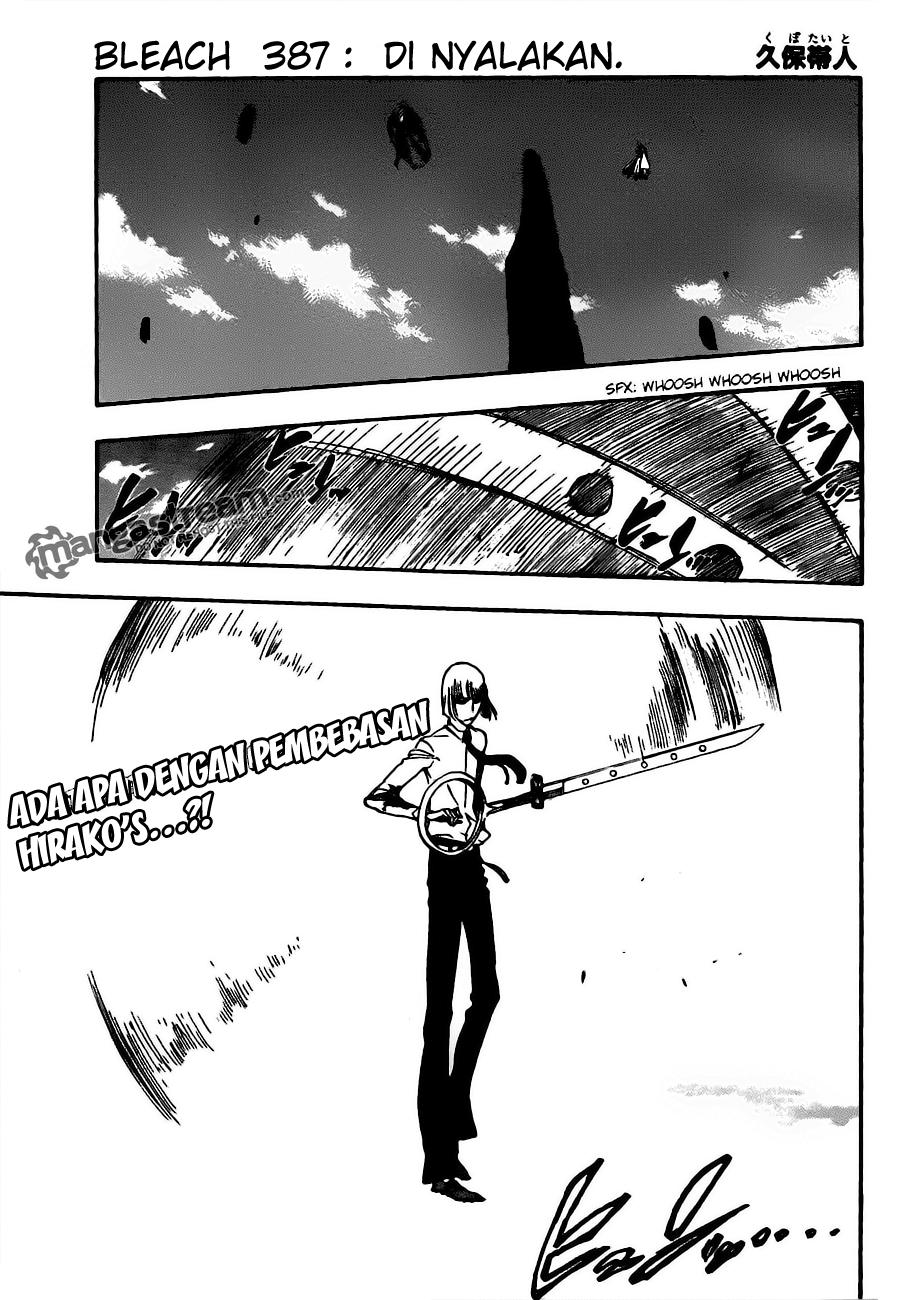 Bleach Chapter 387 Bahasa Indonesia