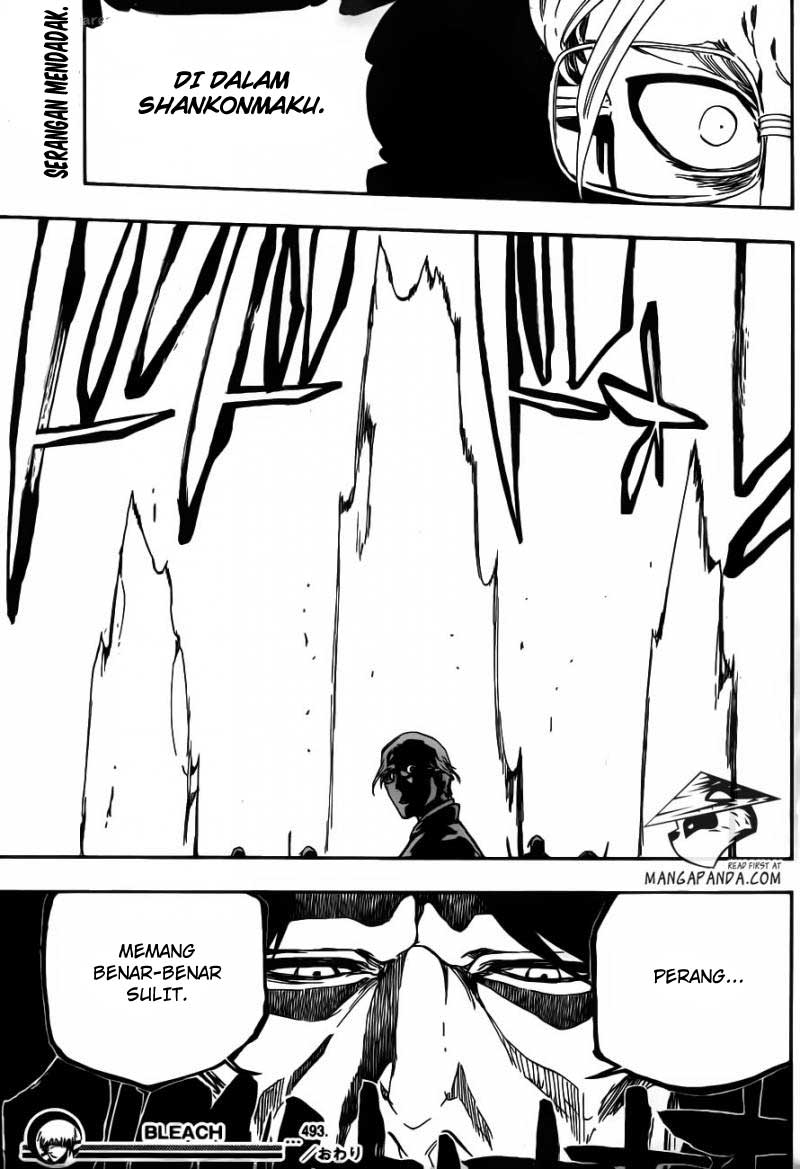 Bleach Chapter 493 Bahasa Indonesia