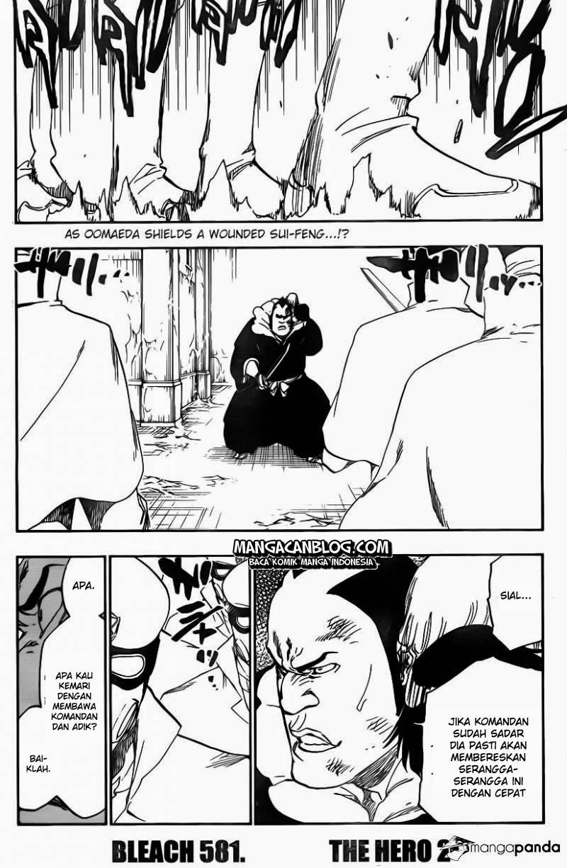 Bleach Chapter 581 Bahasa Indonesia