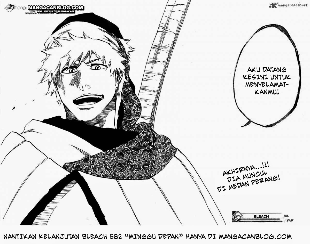 Bleach Chapter 581 Bahasa Indonesia