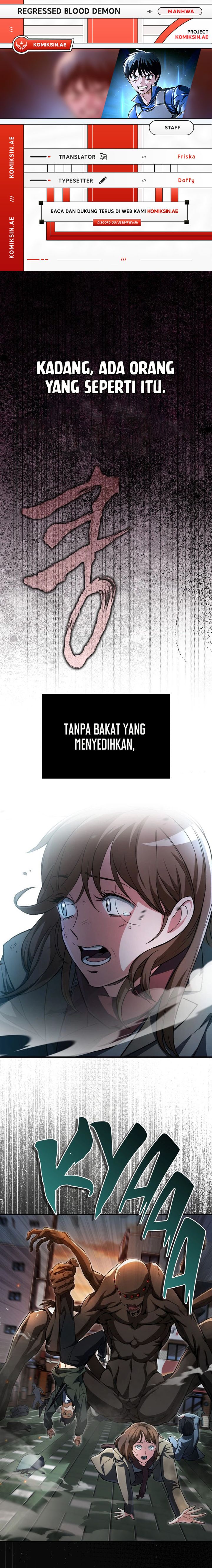 Blood Demon Reincarnation Chapter 01 Bahasa Indonesia