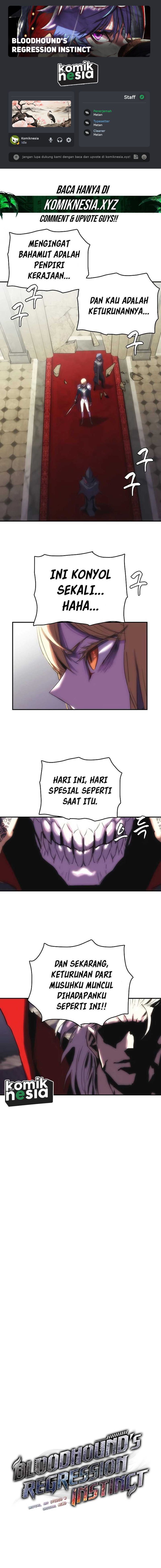 Bloodhound’s Regression Instinct Chapter 25 Bahasa Indonesia