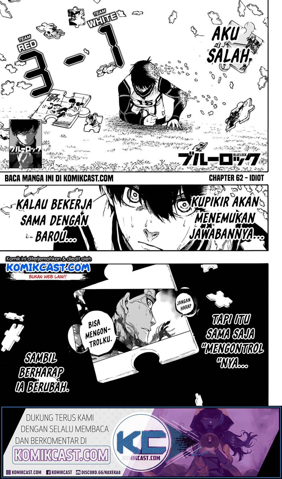 Dilarang COPAS - situs resmi www.mangacanblog.com - Komik blue lock 062 - chapter 62 63 Indonesia blue lock 062 - chapter 62 Terbaru 1|Baca Manga Komik Indonesia|Mangacan