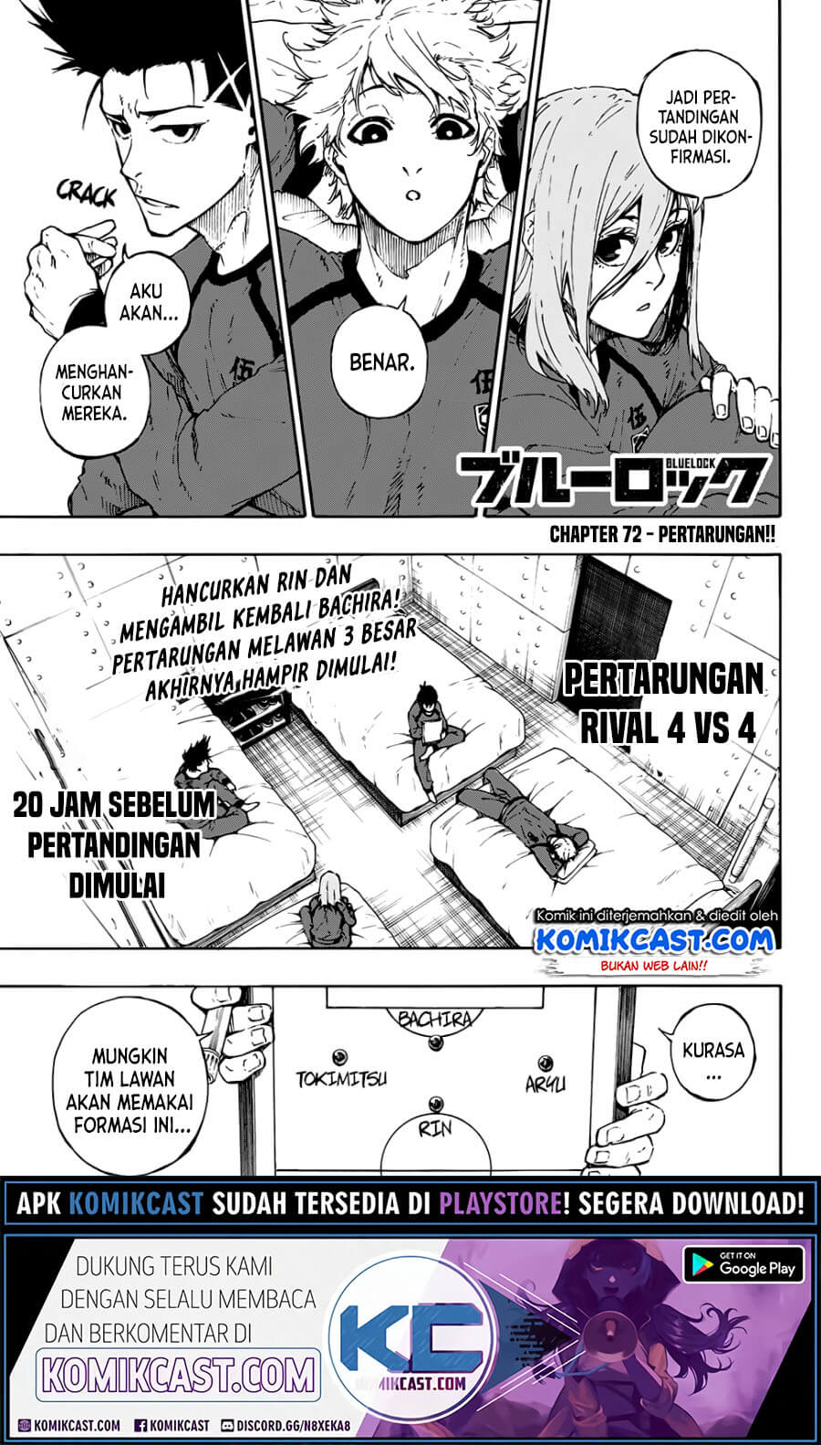 Dilarang COPAS - situs resmi www.mangacanblog.com - Komik blue lock 072 - chapter 72 73 Indonesia blue lock 072 - chapter 72 Terbaru 1|Baca Manga Komik Indonesia|Mangacan