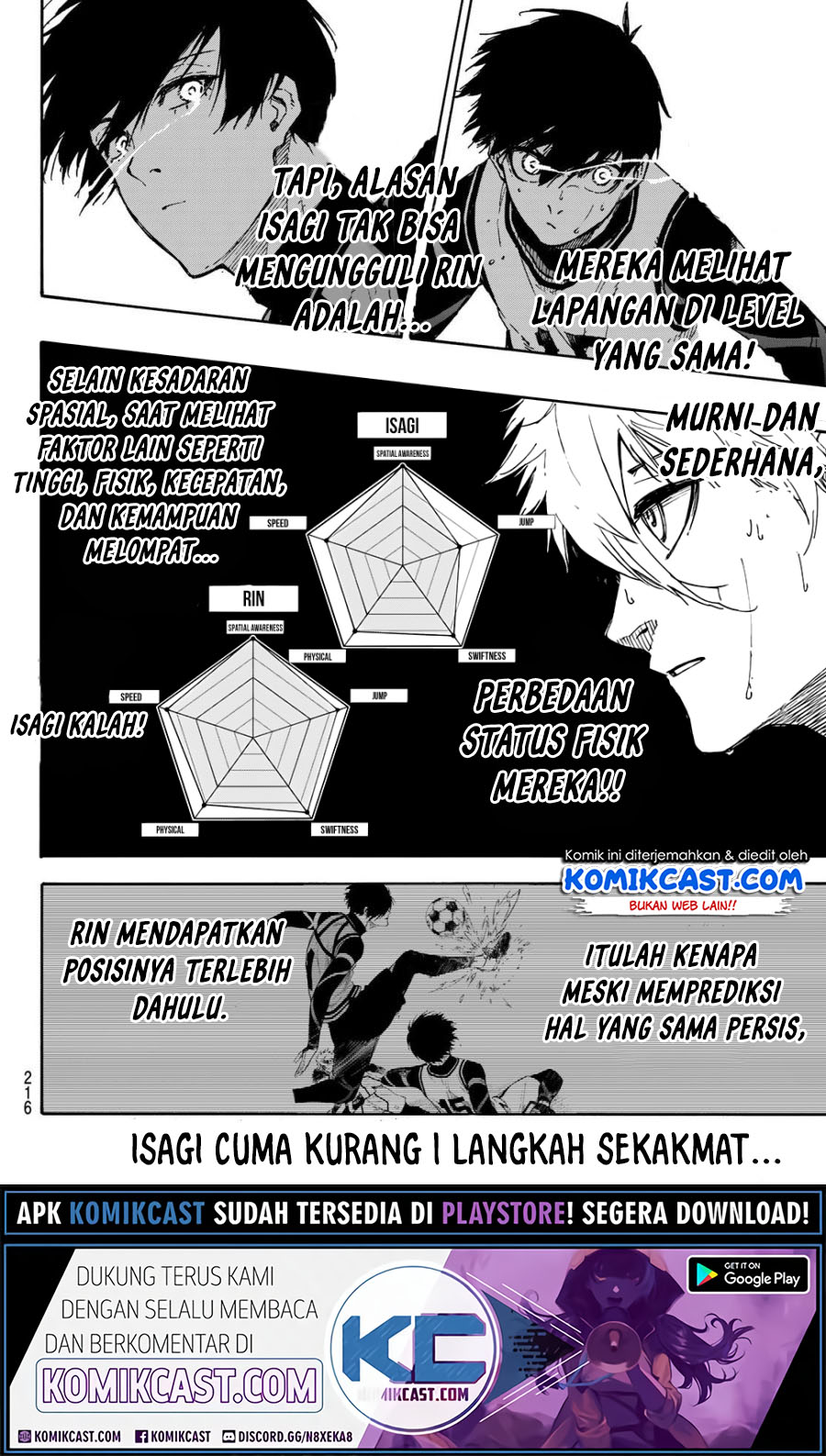 Dilarang COPAS - situs resmi www.mangacanblog.com - Komik blue lock 076 - chapter 76 77 Indonesia blue lock 076 - chapter 76 Terbaru 8|Baca Manga Komik Indonesia|Mangacan