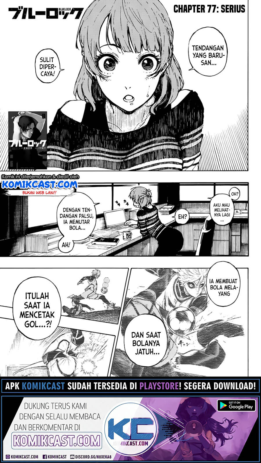 Dilarang COPAS - situs resmi www.mangacanblog.com - Komik blue lock 077 - chapter 77 78 Indonesia blue lock 077 - chapter 77 Terbaru 1|Baca Manga Komik Indonesia|Mangacan