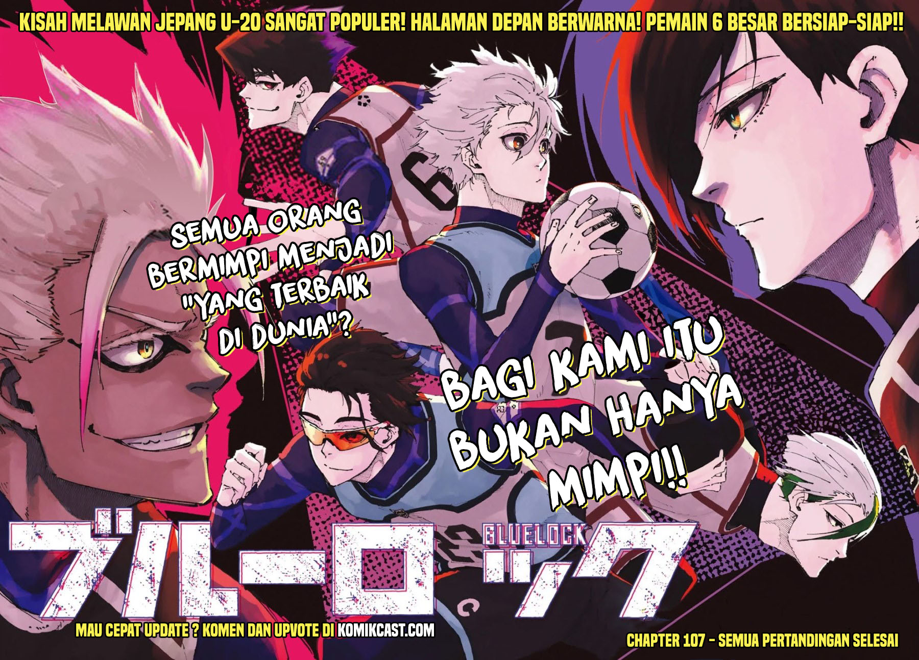 Blue Lock Chapter 107 Bahasa Indonesia