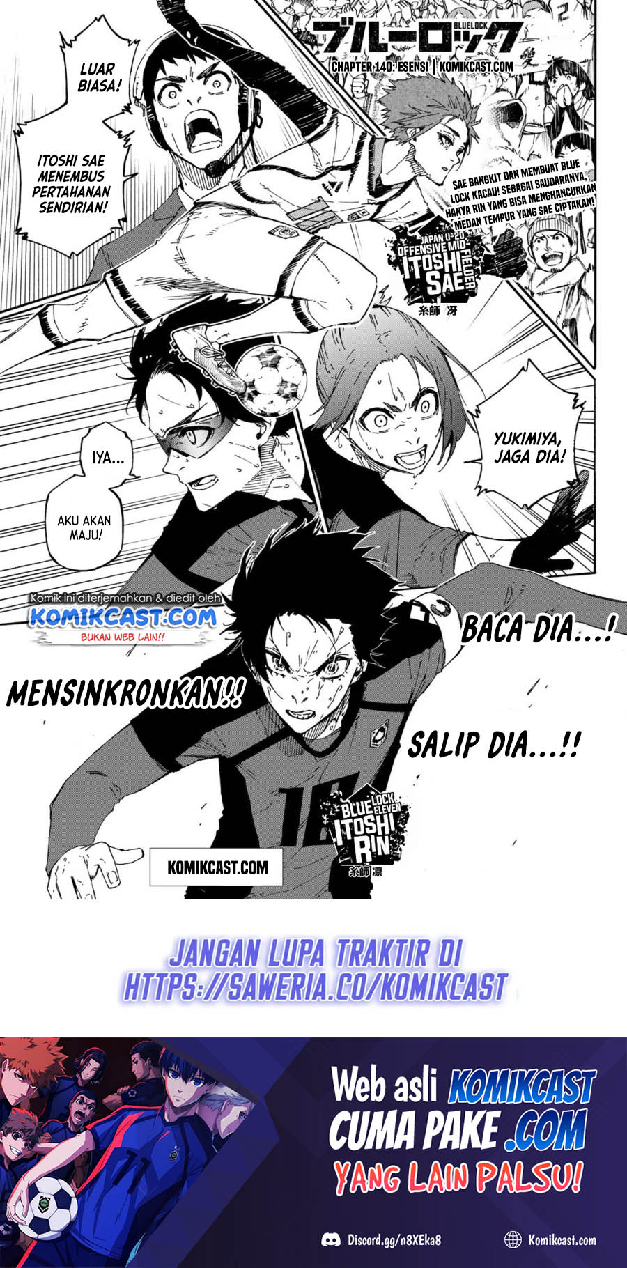 Dilarang COPAS - situs resmi www.mangacanblog.com - Komik blue lock 140 - chapter 140 141 Indonesia blue lock 140 - chapter 140 Terbaru 1|Baca Manga Komik Indonesia|Mangacan