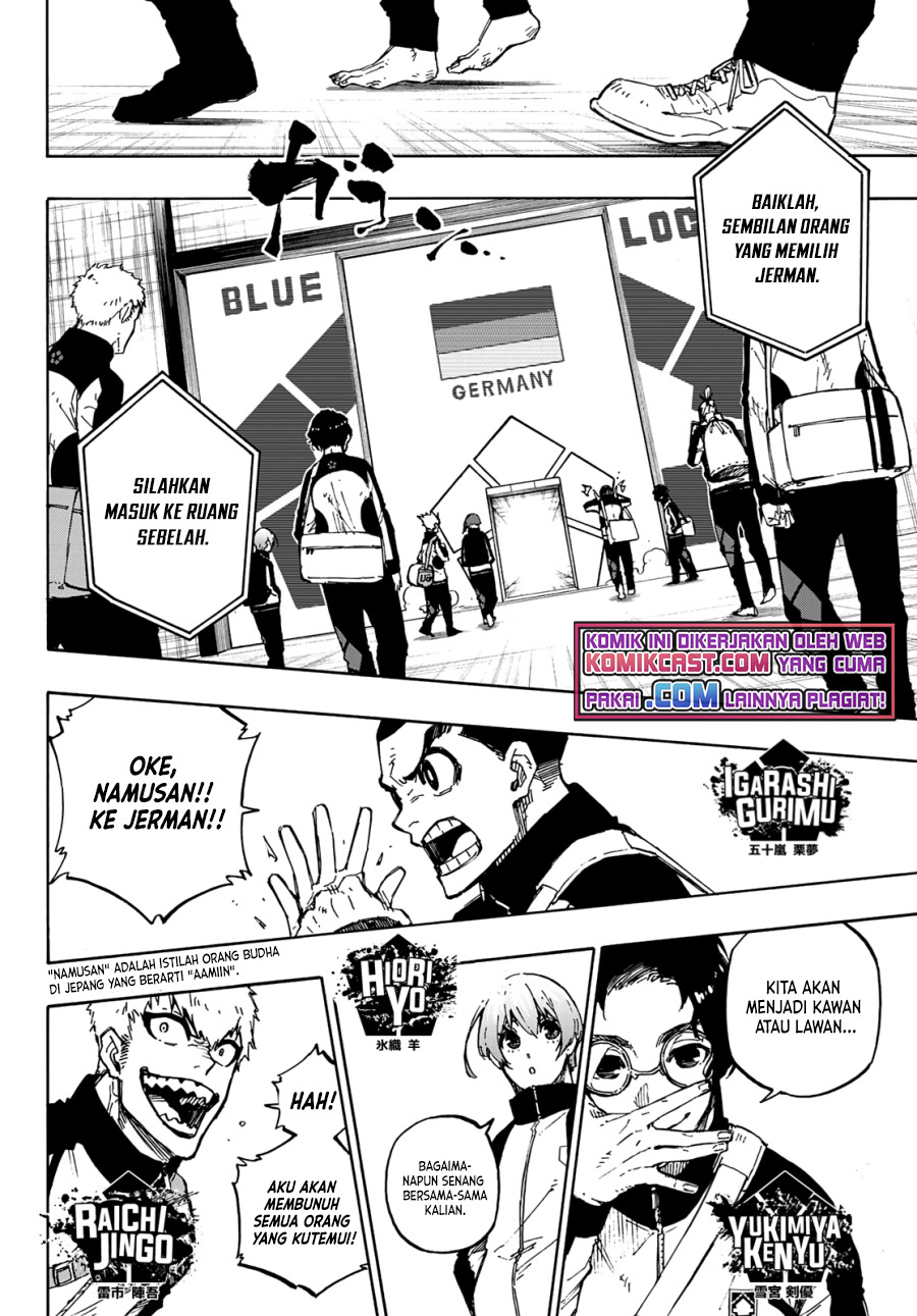 Blue Lock Chapter 154 Bahasa Indonesia