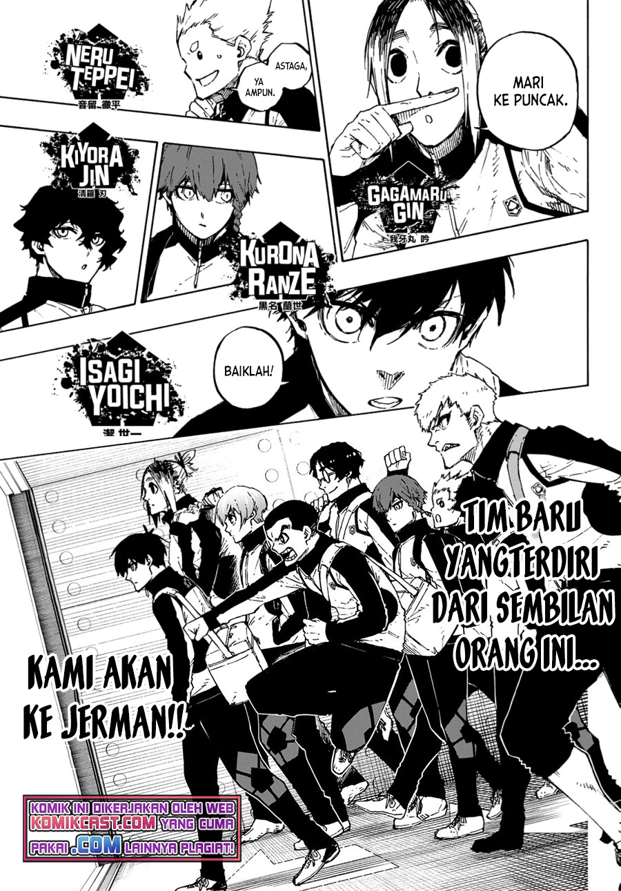 Blue Lock Chapter 154 Bahasa Indonesia
