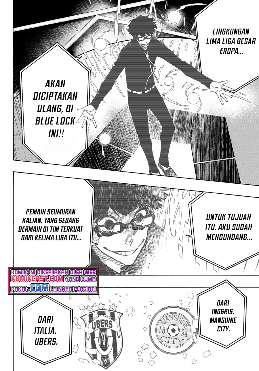 Blue Lock Chapter 154 Bahasa Indonesia