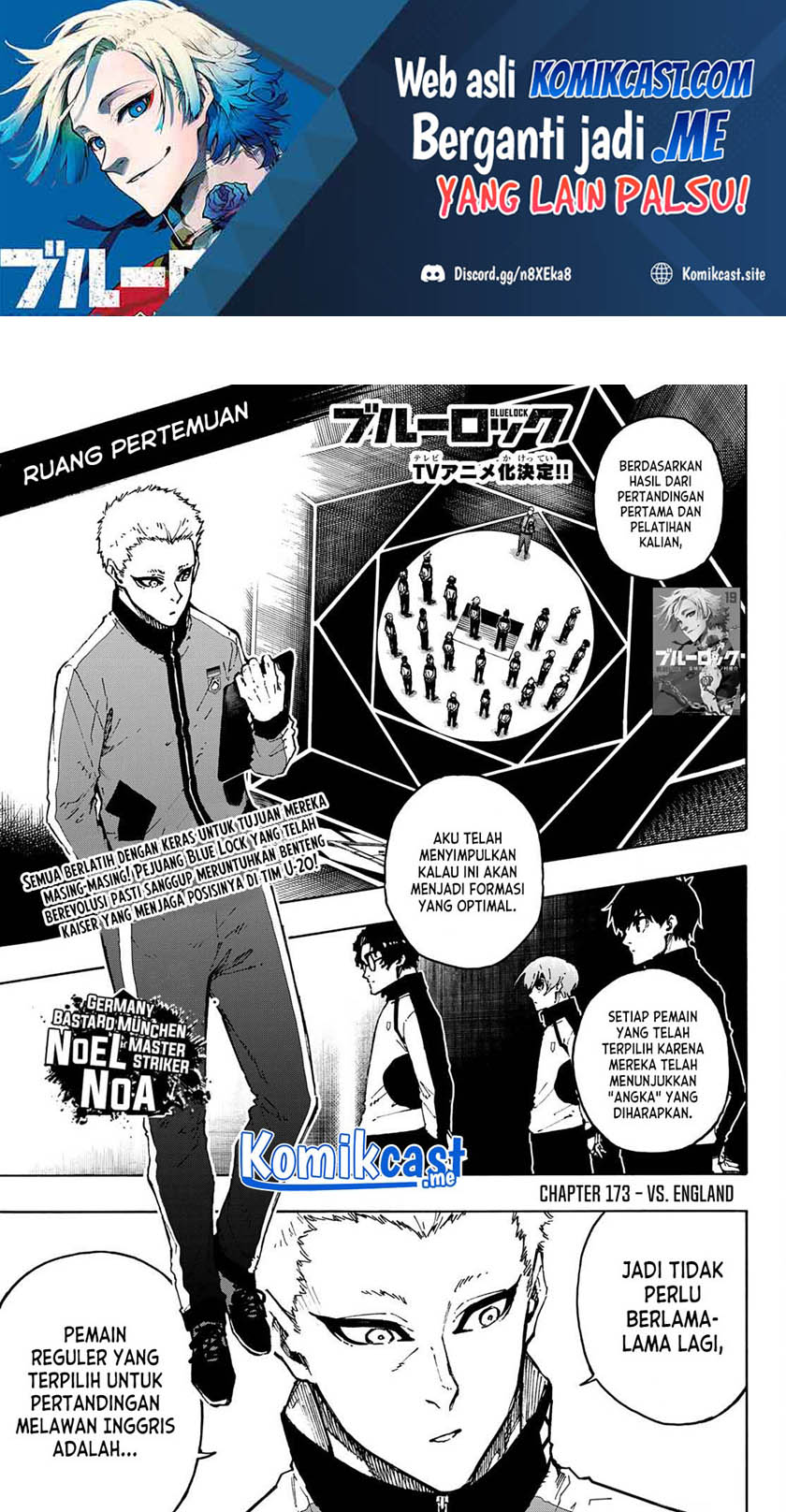 Dilarang COPAS - situs resmi www.mangacanblog.com - Komik blue lock 173 - chapter 173 174 Indonesia blue lock 173 - chapter 173 Terbaru 1|Baca Manga Komik Indonesia|Mangacan